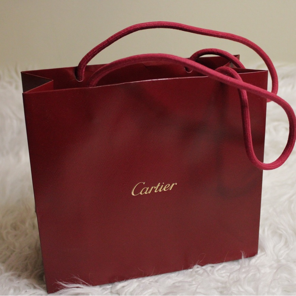 Cartier Shopping Bag (Thin long handle)